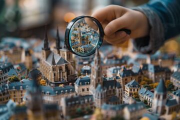 Vue panoramique de Limoges, parfait pour trouver un logement de rêve
